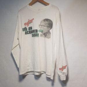 A Christmas Story "The Movie" long sleeve tshirt mens vintage movie poster shirt